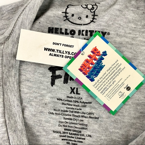 Hello Kitty by Sanrio Exclusively by Mighty Fine XL Cheer Leader Kitty - Picture 4 of 4